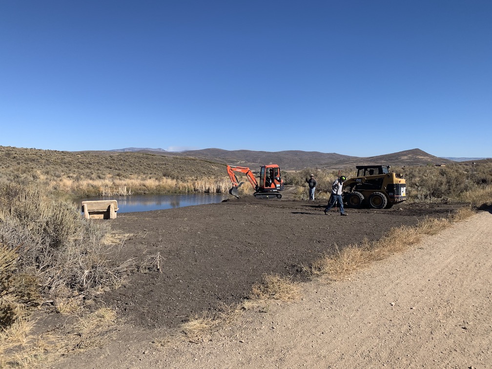Recontoured full site 2020 - Round Valley Pond Restoration